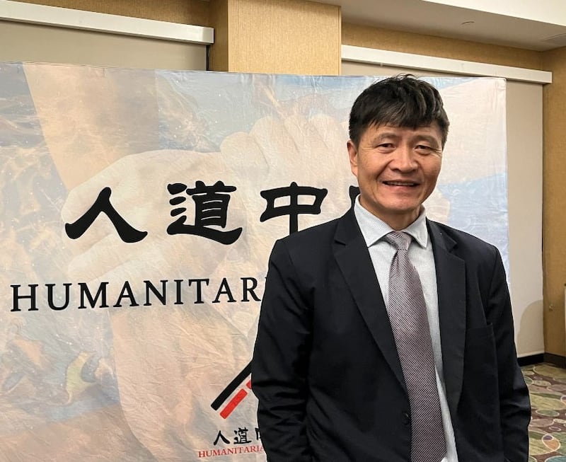 民运人士周锋锁(图)表示,天安门母亲的坚毅使人尊敬。(周锋锁独家提供,拍摄日期不详)