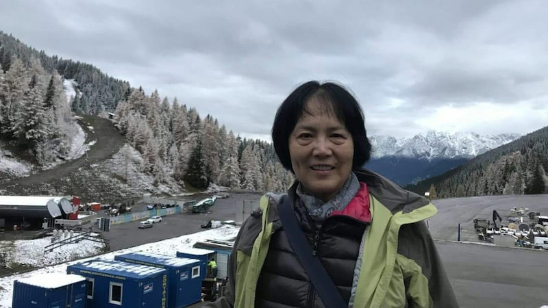 天安门母亲发言人尤维洁。(RFA资料图/尤维洁独家提供)