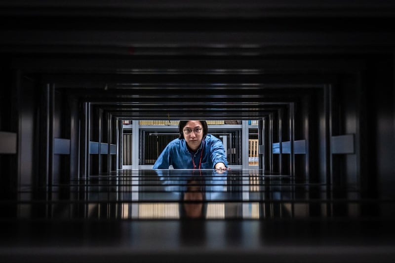 梁启智在公屋长大,来台之前,他走过香港254个公屋,以研究者的精神书写《香港公屋》,一如副书名“方格子的呐喊”,那意味着发声,要让自己继续说下去,也希望更多人继续说下去。(摄影/陈晓威)