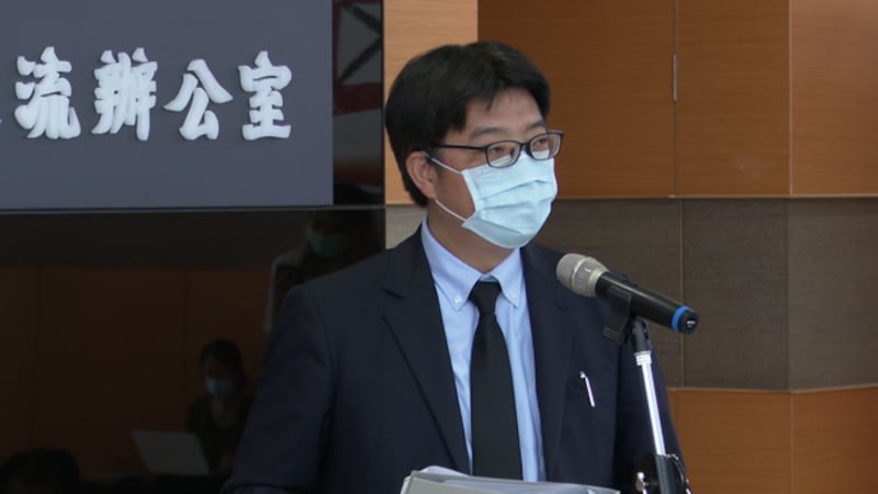 陆委会发言人邱垂正指“台港服务交流办公室”是为合法入境港人服务。(资料照、记者李宗翰摄)