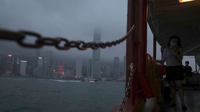 香港国安法通过后,港人来台居留、定居人数双双创新高。(美联社图片)