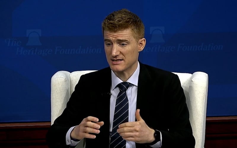 华盛顿智库传统基金会(Heritage Foundation)亚洲研究中心研究员孔明尚(Michael Cunningham)告诉本台,拜登与习近平此次会晤并不会有任何建设性成果。(视频截图/传统基金会官网)